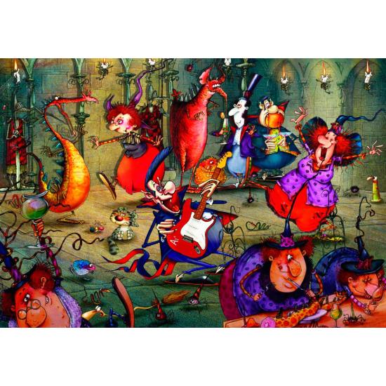 Puzzle Grafika La Fiesta de las Brujas de 1000 Piezas Puzzle Grafika La Fiesta de las Brujas de 1000 Piezas