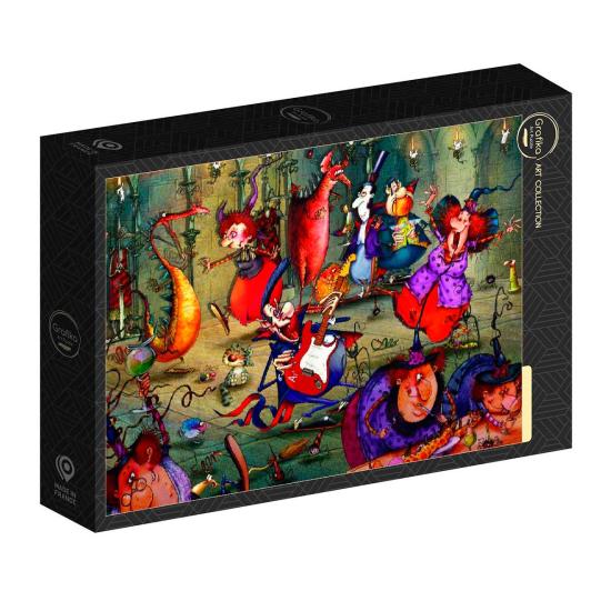 Puzzle Grafika La Fiesta de las Brujas de 1000 Piezas Puzzle Grafika La Fiesta de las Brujas de 1000 Piezas