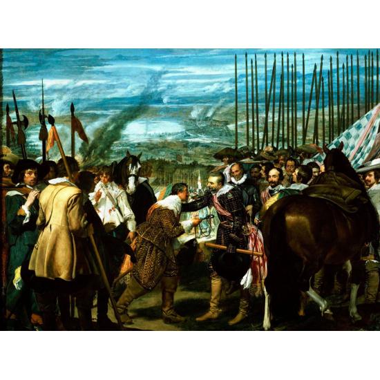 Puzzle Grafika La Rendición de Breda de 2000 Piezas