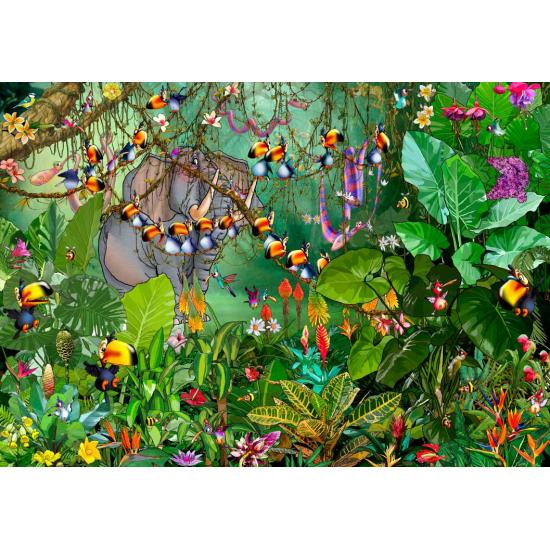 Puzzle Grafika La Selva de 1000 Piezas Puzzle Grafika La Selva de 1000 Piezas