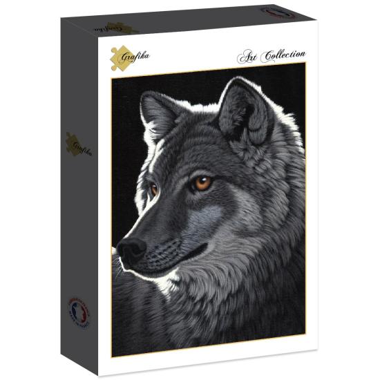 Puzzle Grafika Lobo Nocturno de 1000 Piezas Puzzle Grafika Lobo Nocturno de 1000 Piezas