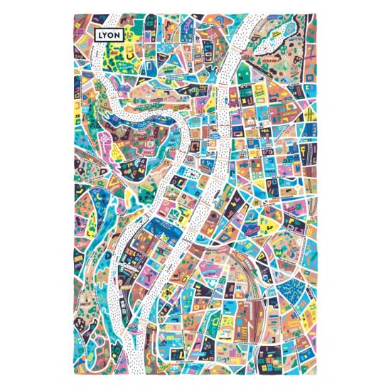 Puzzle Grafika Lyon de 1000 Piezas