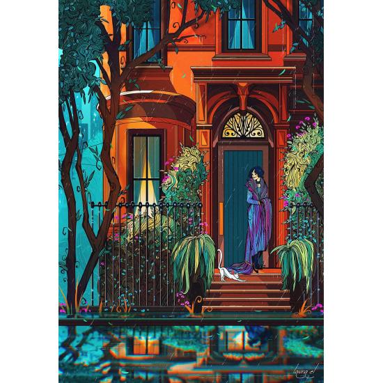 Puzzle Grafika Madame Kat de 1000 Piezas