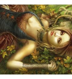 Puzzle Grafika Manto de Hojas de 1000 Piezas