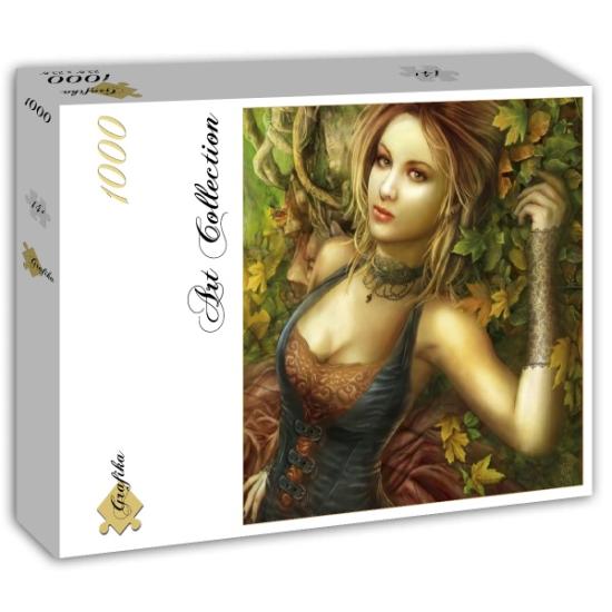 Puzzle Grafika Manto de Hojas de 1000 Piezas Puzzle Grafika Manto de Hojas de 1000 Piezas