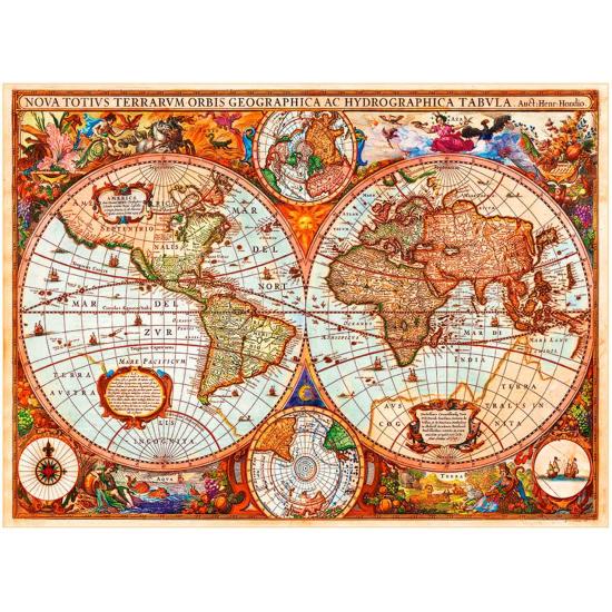 Comprar Puzzle Grafika Mapa del Mundo Antiguo de 3000 Piezas - Grafika-02988