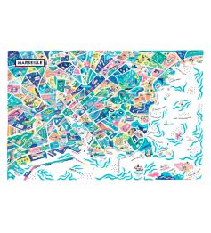 Puzzle Grafika Marseille de 1000 Piezas