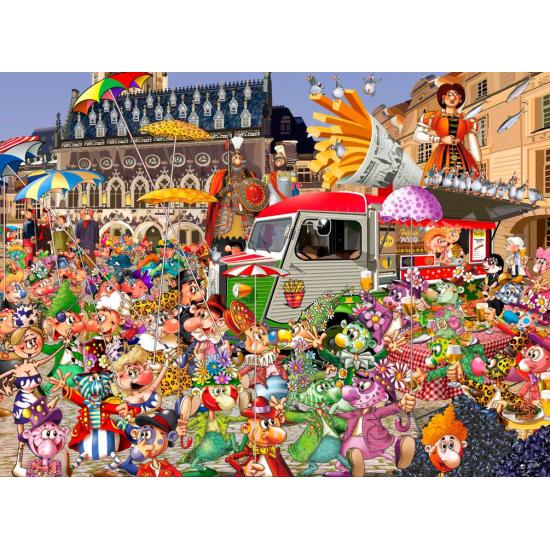 Puzzle Grafika Mercadillo Braderie de Lille de 2000 Piezas Puzzle Grafika Mercadillo Braderie de Lille de 2000 Piezas