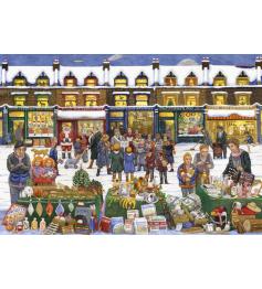 Puzzle Grafika Mercado Navideño Del Alfabeto de 1000 Piezas