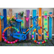 Puzzle Grafika Mi Hermosa Bicicleta Colorida de 1500 Piezas