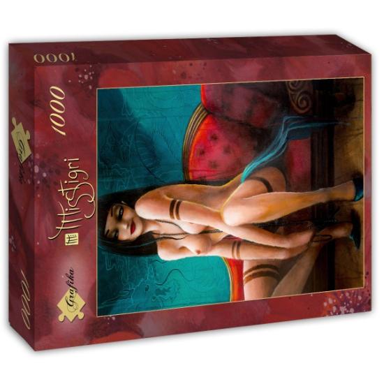Puzzle Grafika Miss Dragón de 1000 Piezas