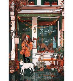 Puzzle Grafika Muffin House de 1000 Piezas