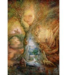 Puzzle Grafika Mundo De Sauce de 1000 Piezas