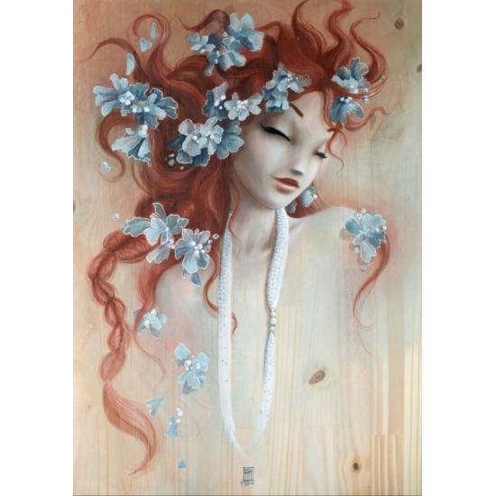 Puzzle Grafika Myosotis (Nomeolvides) de 1500 Piezas