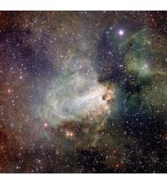 Puzzle Grafika Nebulosa Omega de 1000 Piezas