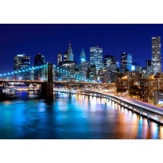 Puzzle Grafika Nueva York por la Noche de 1000 Piezas Puzzle Grafika Nueva York por la Noche de 1000 Piezas