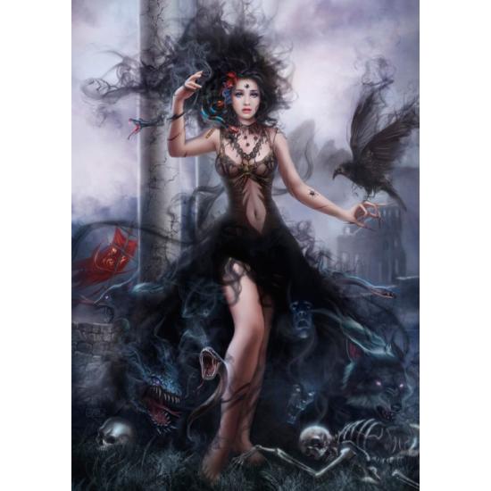 Puzzle Grafika Oscuridad de 1000 Piezas