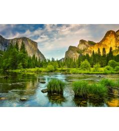 Puzzle Grafika Parque Nacional Yosemite de 1000 Piezas