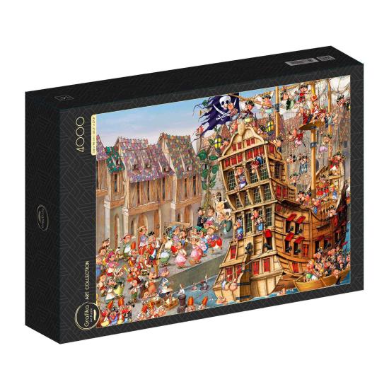 Puzzle Grafika Piratas de 4000 Piezas Puzzle Grafika Piratas de 4000 Piezas
