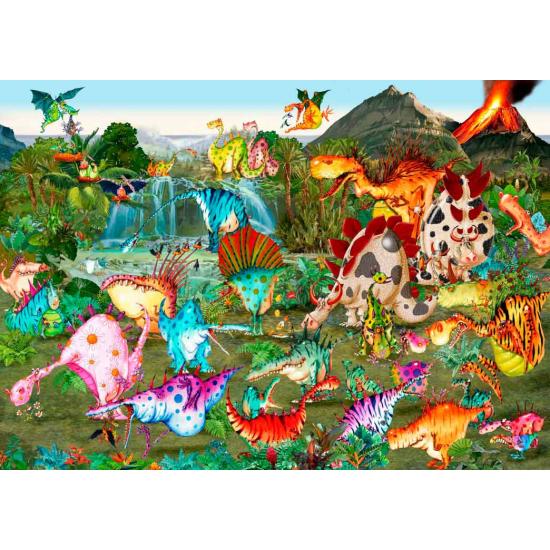 Puzzle Grafika Prehistoria de 1000 Piezas