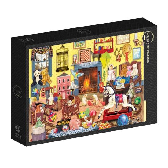 Puzzle Grafika Quién Dejó la Puerta de la Jaula Abierta 1000 Pzs Puzzle Grafika Quién Dejó la Puerta de la Jaula Abierta 1000 Pzs