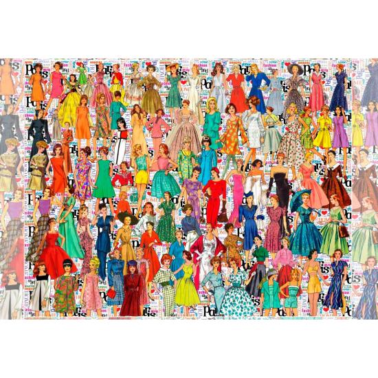 Puzzle Grafika Recuerdos De Moda de 1000 Piezas