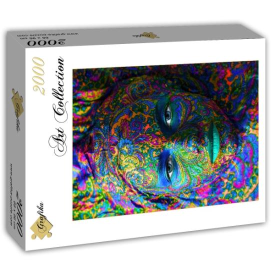 Puzzle Grafika Retrato de Mujer de 2000 Piezas