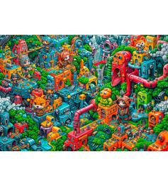 Puzzle Grafika Robotopia de 1000 Piezas