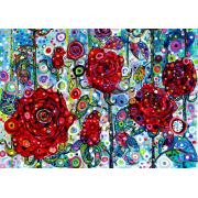 Puzzle Grafika Rosas de 1500 Piezas