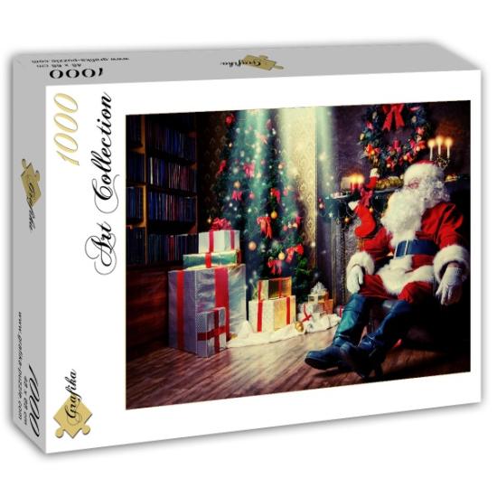 Puzzle Grafika Santa Claus, Papa Noel de 1000 Piezas