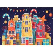 Puzzle Grafika Se Acerca La Navidad de 500 Piezas