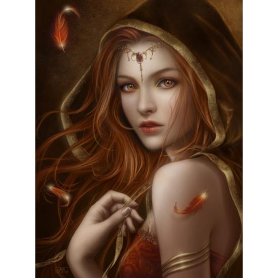 Puzzle Grafika Sendero Rojo de Eternidad de 2000 Piezas