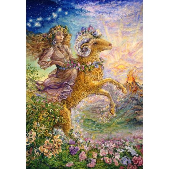 Puzzle Grafika Signo del Zodíaco Aries de 1000 Piezas Puzzle Grafika Signo del Zodíaco Aries de 1000 Piezas
