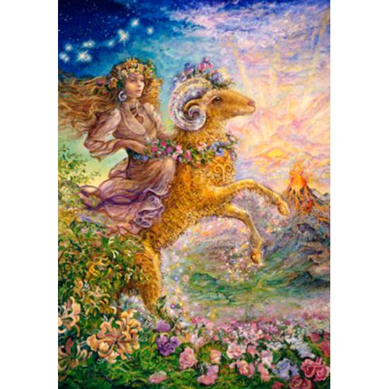Puzzle Grafika Signo del Zodiaco, Aries de 1000 Piezas