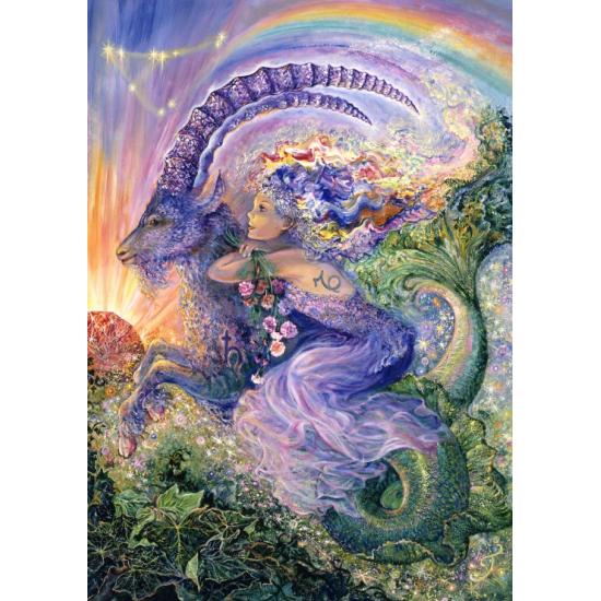Puzzle Grafika Signo del Zodiaco, Capricornio de 1000 Piezas