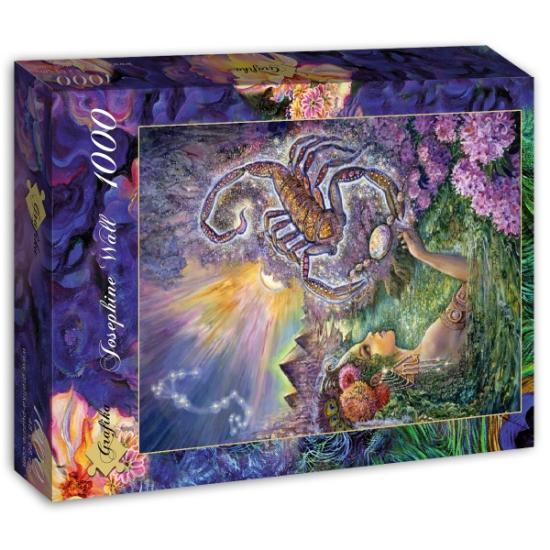 Puzzle Grafika Signo del Zodiaco, Escorpio de 1000 Piezas
