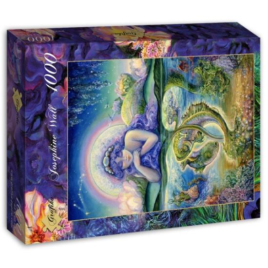 Puzzle Grafika Signo del Zodiaco, Piscis de 1000 Piezas