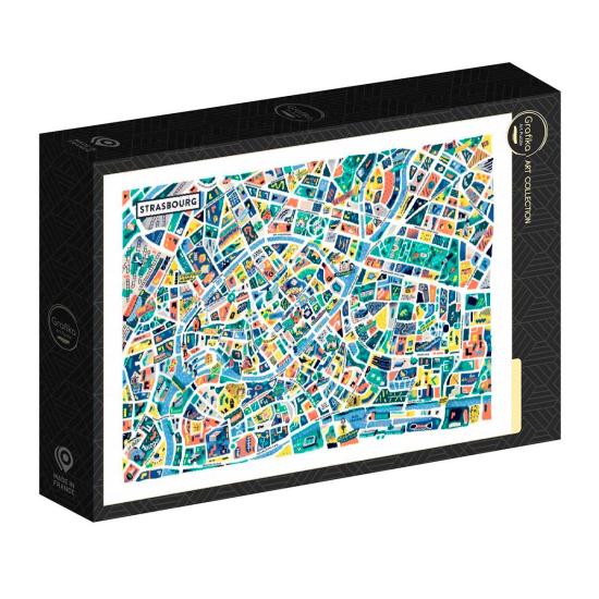 Puzzle Grafika Strasbourg de 1000 Piezas