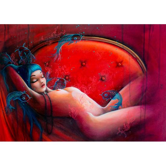 Puzzle Grafika Sueños Rojos de 1000 Piezas