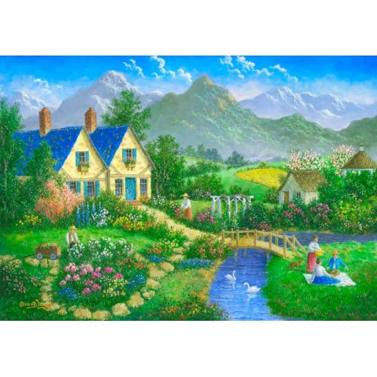 Puzzle Grafika Teniendo un Buen Día de 1500 Piezas Puzzle Grafika Teniendo un Buen Día de 1500 Piezas