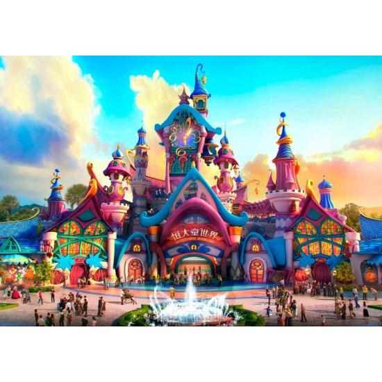 Puzzle Grafika Tierra de Hadas de 2000 Piezas