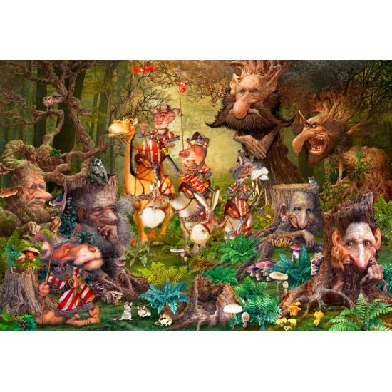 Puzzle Grafika Trolls de 1000 Piezas