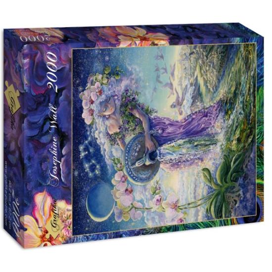 Puzzle Grafika Zodiaco Acuario de 2000 Piezas