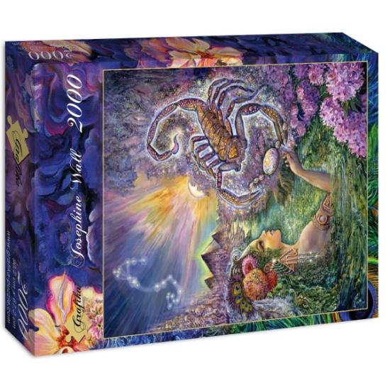 Puzzle Grafika Zodiaco Escorpio de 2000 Piezas