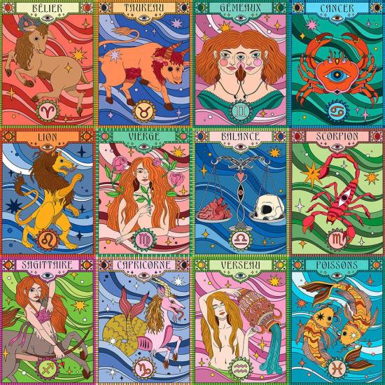 Puzzle Hachette Astrología de 1000 Piezas Puzzle Hachette Astrología de 1000 Piezas