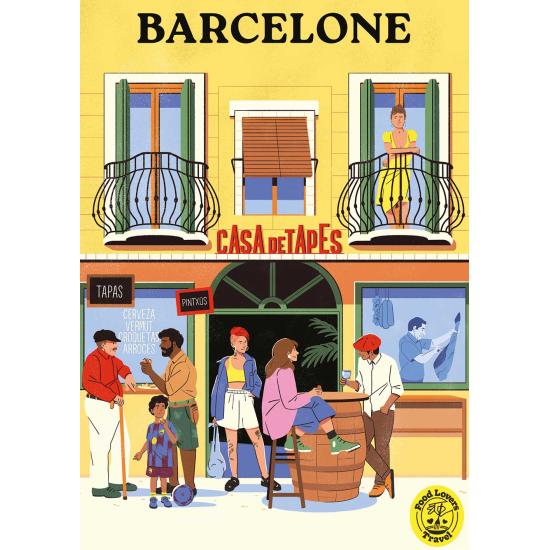 Puzzle Hachette Barcelona de 1000 Piezas