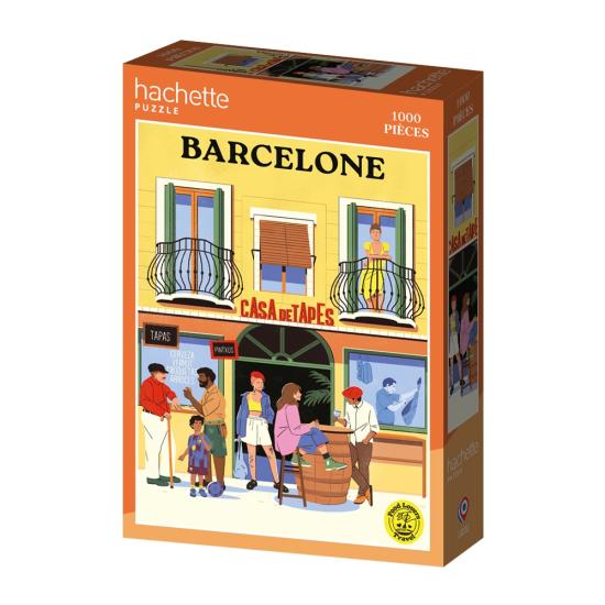Puzzle Hachette Barcelona de 1000 Piezas