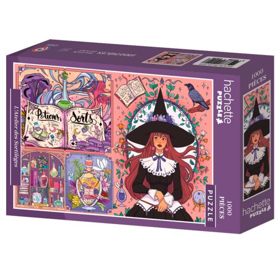 Puzzle Hachette El Taller de Hechizos de 1000 Piezas