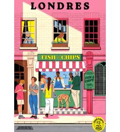 Puzzle Hachette Londres de 1000 Piezas