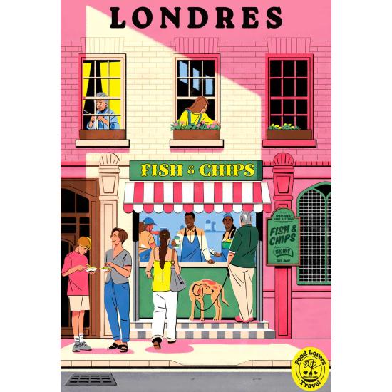 Puzzle Hachette Londres de 1000 Piezas